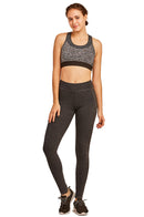 SOFRA LADIES COTTON LEGGINGS (WP4000_CHC/GR)