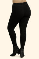 SOFRA LADIES COTTON LEGGINGS PLUS SIZE (WP4000X)
