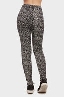 SOFRA LADIES POLAR FLEECE LEGGING (WP6001_BK-WH)