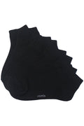 YM04 60 Pairs Shoe Size 9â€“12, Soft Stretch Fabric, 4-Pair Bundles, Made in Korea Cotton Quarter Socks