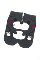 YM72 12 Pairs Cotton Blend, Made in Korea Otter No Show Sneaker Socks